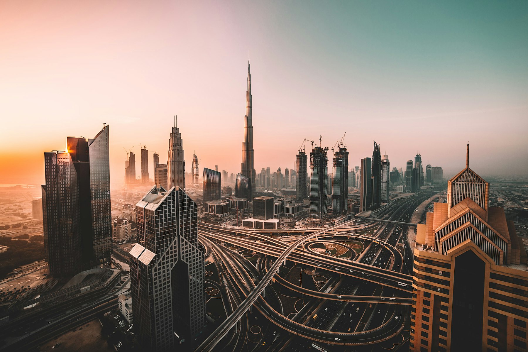 Dubaï au crépuscule